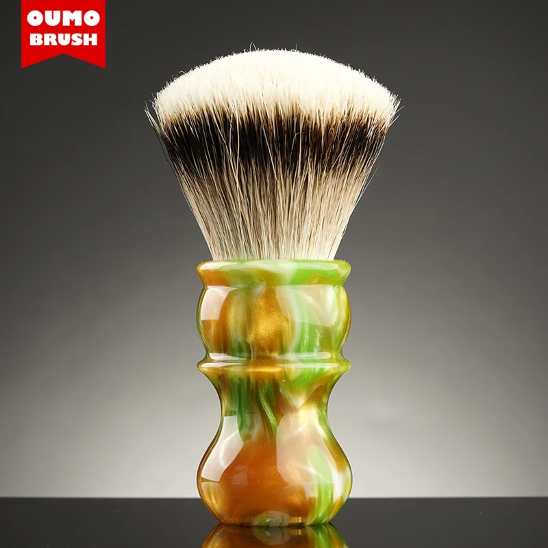 OUMO кисть-желтый камень Venus badger кисть для бритья с манчурии/ACE/шелк/крючок/WT |