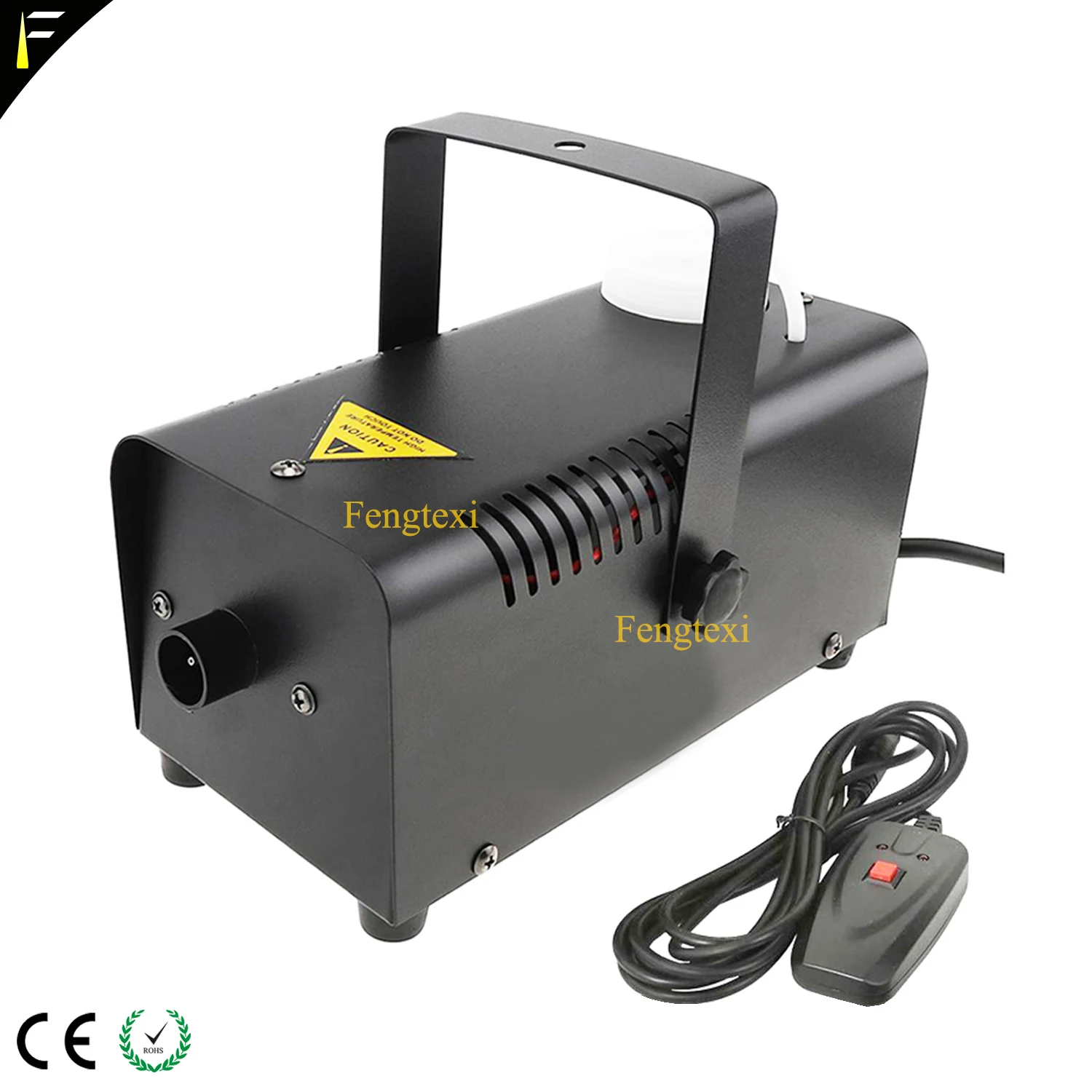Party Club Mini LED RGB 400w Fog Smoke Machine Fogger Nebulizer with Remote & Manual Control for Halloween Wedding