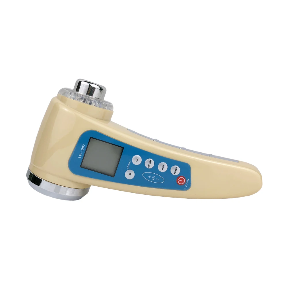 Goedkoop 1Mhz Ultrasone Lichaam Vermagering Massager 3Mhz Ultrasound Therapie Ion Galvanische Photon Apparaat Gezicht Huidverjonging Cleaner Machine