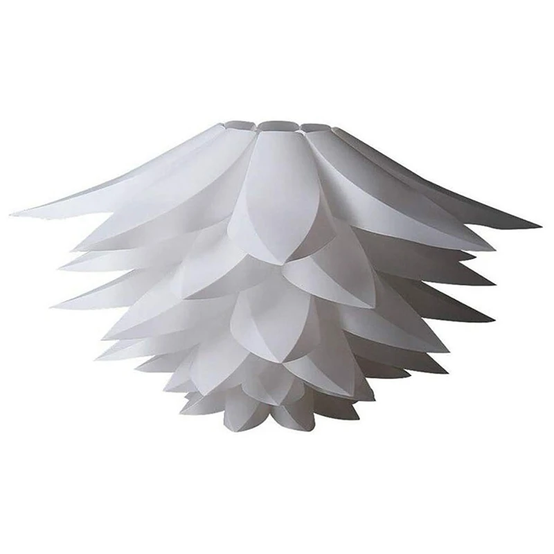 

Lotus Chandelier Lampshade DIY Lotus Flower Six-Layer Lamp Shade Romantic Room Pendent Lighting Cover Hotel Bar Decor