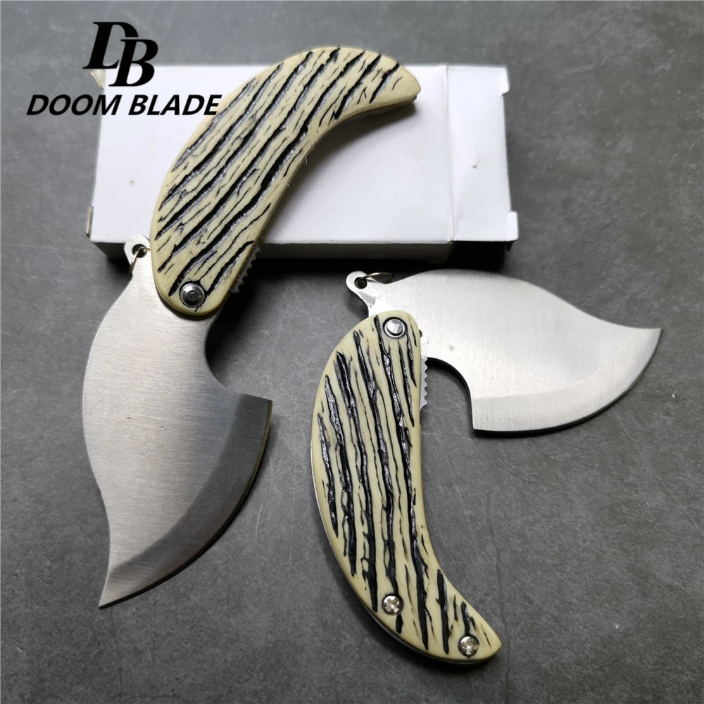 120 мм (4 7 '') 57HRC инструменты на открытом воздухе Karambit Ножи охотничьи ножи