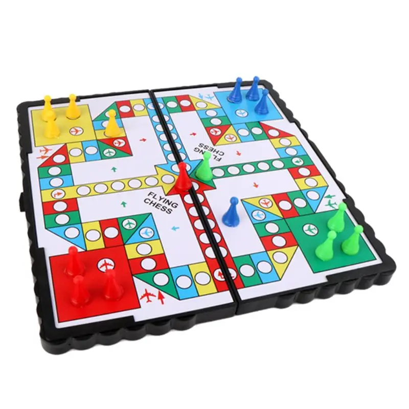 

Folding Magnetic Flying Chess Desktop Battle Board Brain Game Kids Puzzle Toy