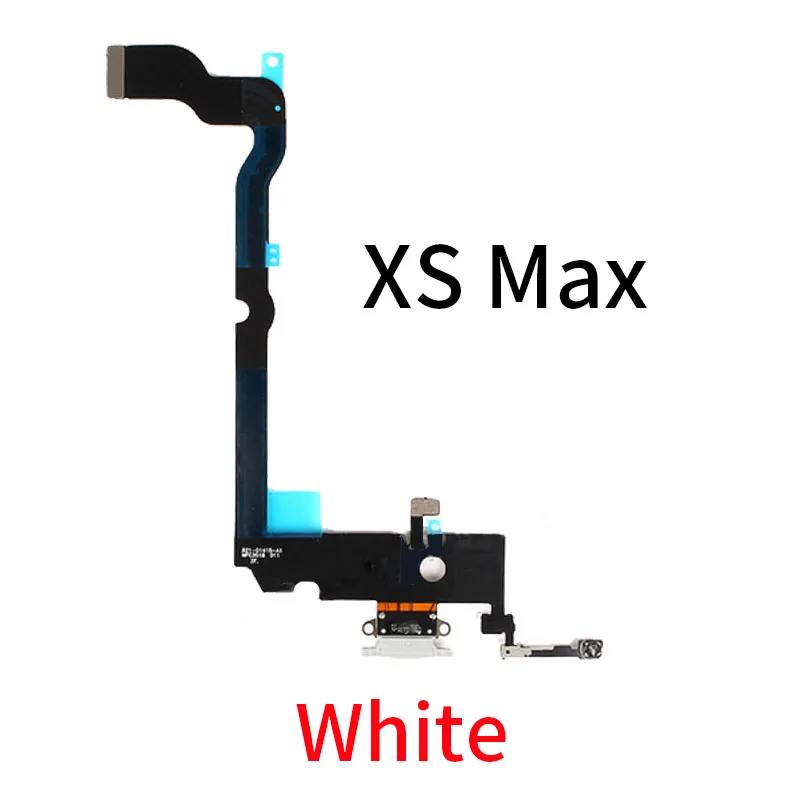 New Headphone Audio Jack Microphone Flex cable For iphone XR XS Max Charger Charging Port USB Dock Connector | Мобильные телефоны и