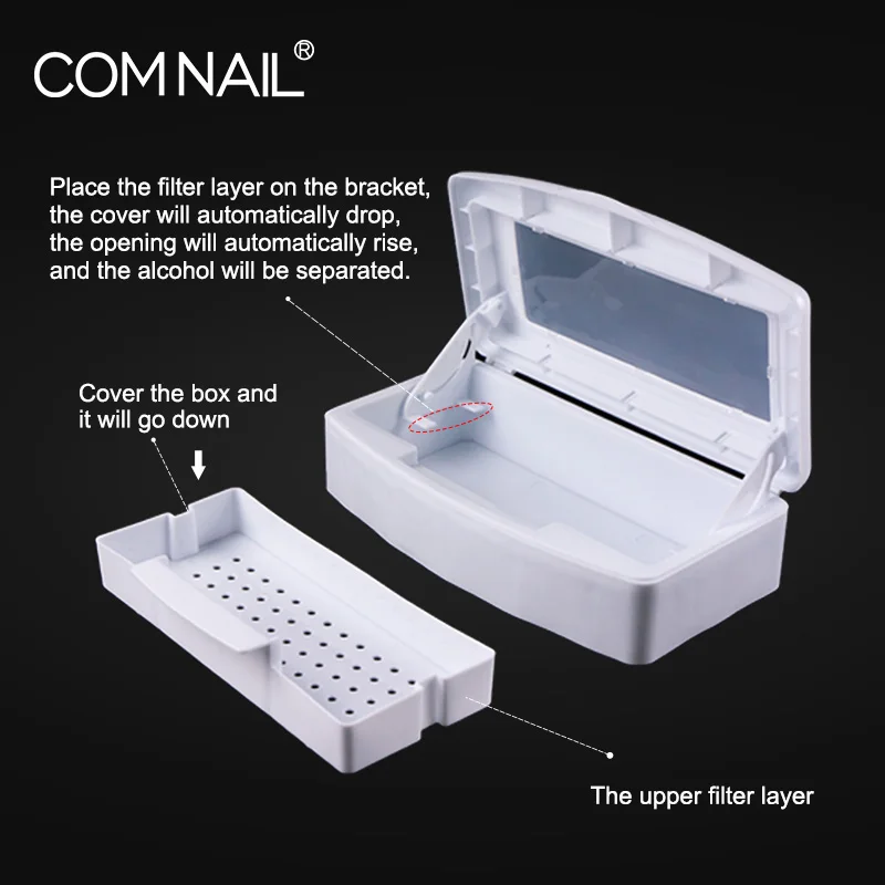 Бокс для поддон стерилизатора коробка дезинфекции спирта металлические