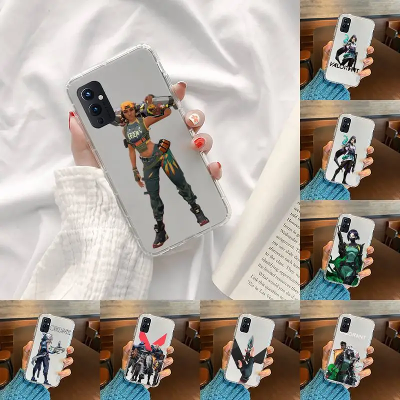 

Valorant Phone Case Transparent For OnePlus 9 8 7 7t 8t Oppo find X3 X2 reno5 Vivo X60 X50 Pro MeiZu 17 16XS