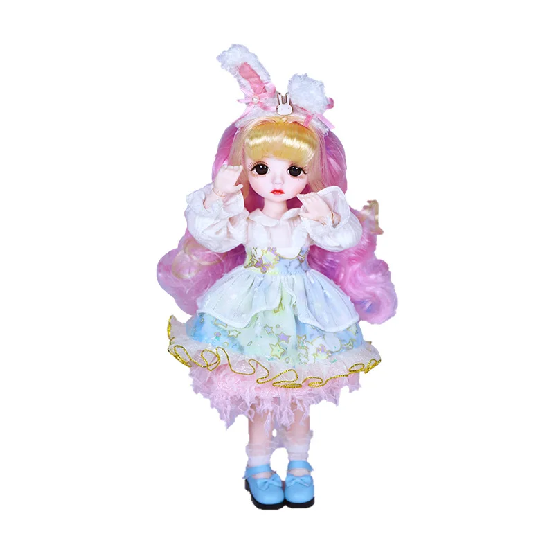 

DBS0019 1/6 28cm BJD Dolls Gifts For Girl 28 Joints DIY Dolls With Clothes Best Gifts For Girl Handmade Beauty Toy