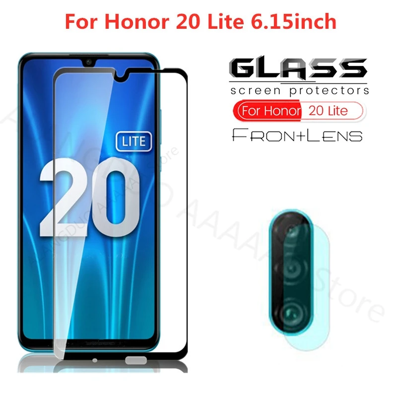 Защитное стекло 2 в 1 для honor 20 lite защитное на Защитная пленка камеры 6 15