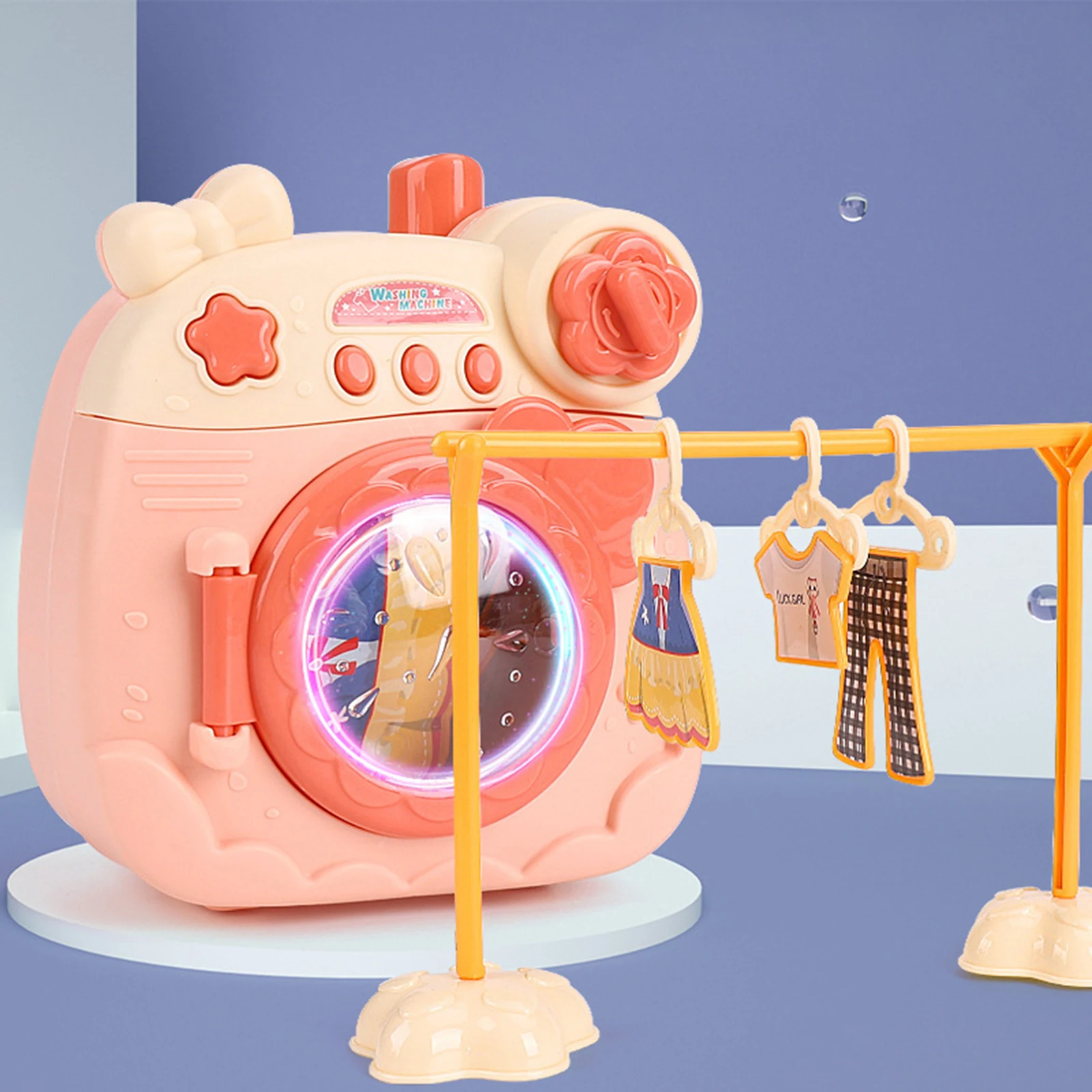 

Simulation Electronic Toy Washer Drum Accessories Drum Washing Machine for Baby