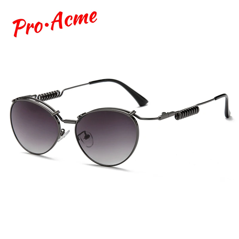 Солнечные очки Pro Acme в стиле ретро для мужчин и женщин аксессуар от солнца круглой