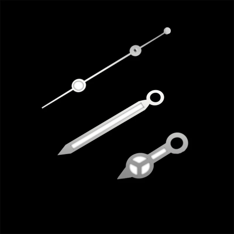 Новые серебристо белые стрелки для fit ETA2824 2836 GD mingzhu 3804 miyota 8215 8205 821A move men t мужские