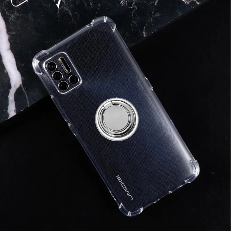 for umidigi a7s a5 s5 a3 a7 a9 pro bison a3x a3s power 3 f2 f1 x back ring holder bracket phone case tpu soft silicone cover free global shipping