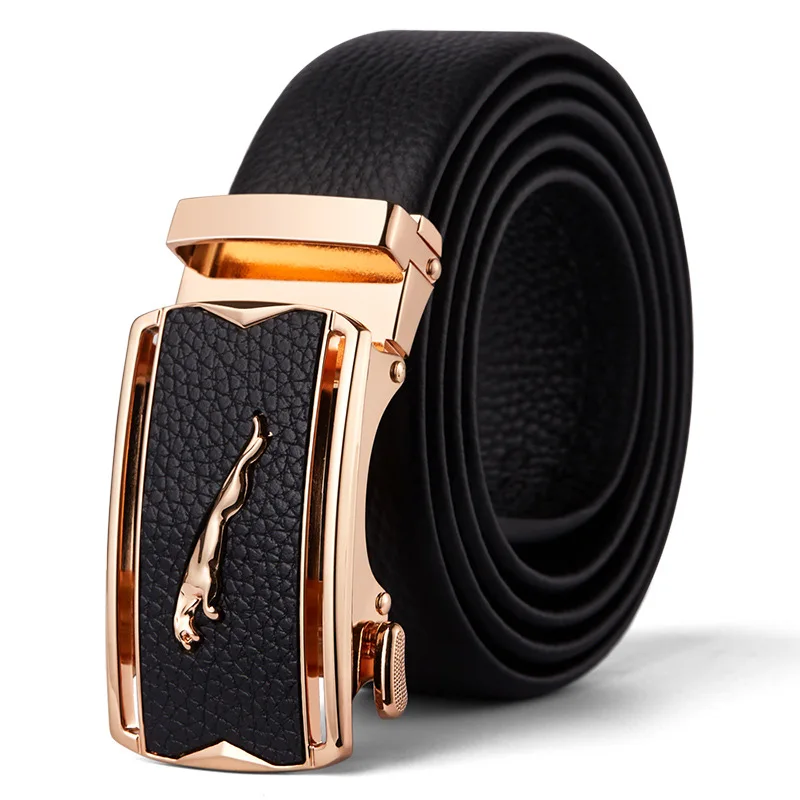 2020 новый мужской ремень с автоматической пряжкой первый слой из воловьей кожи