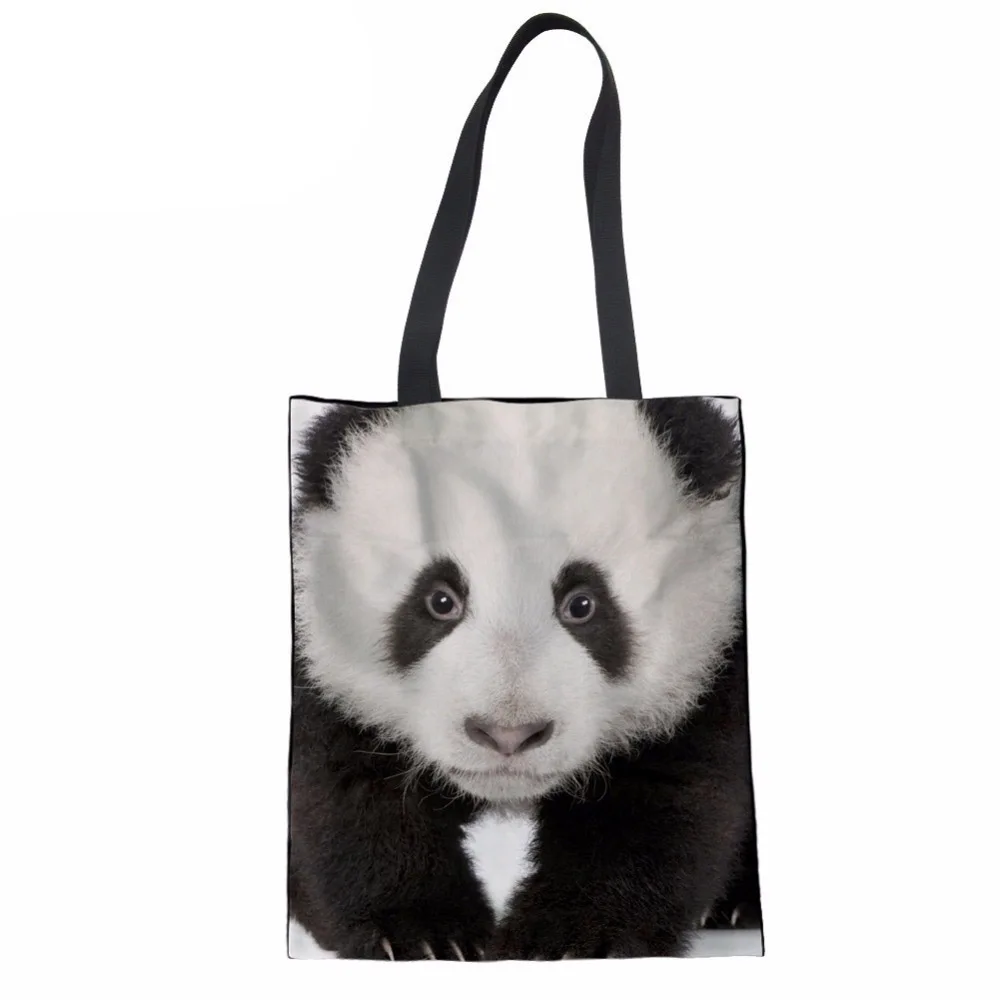 Женская сумка на плечо с принтом панды | Багаж и сумки