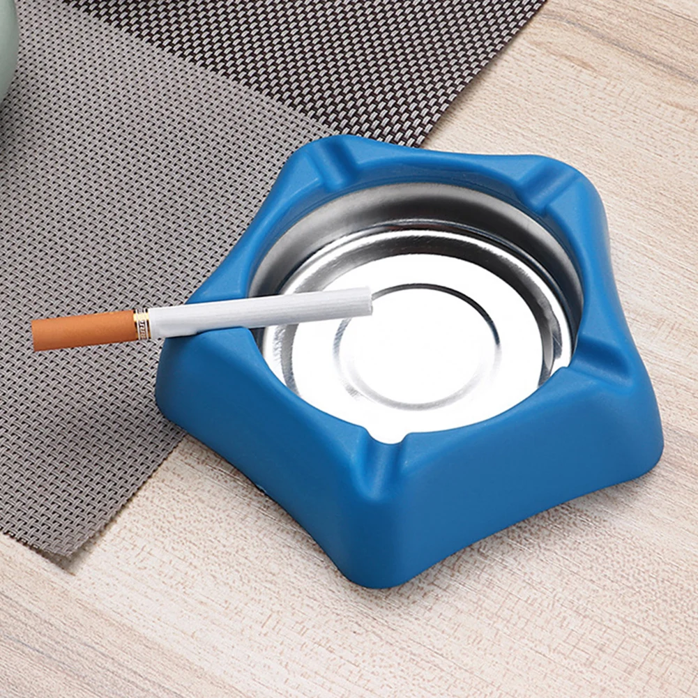 Креативная портативная пепельница в форме звезды антиобжигающая сигарета