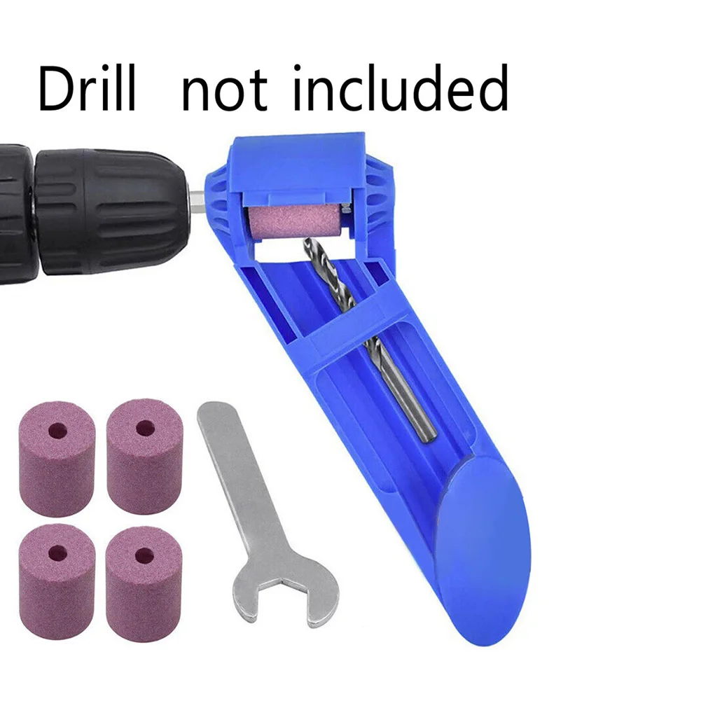 

Portable Drill Bit Sharpener Sharpening Grinding Wheel Pack Accessories
