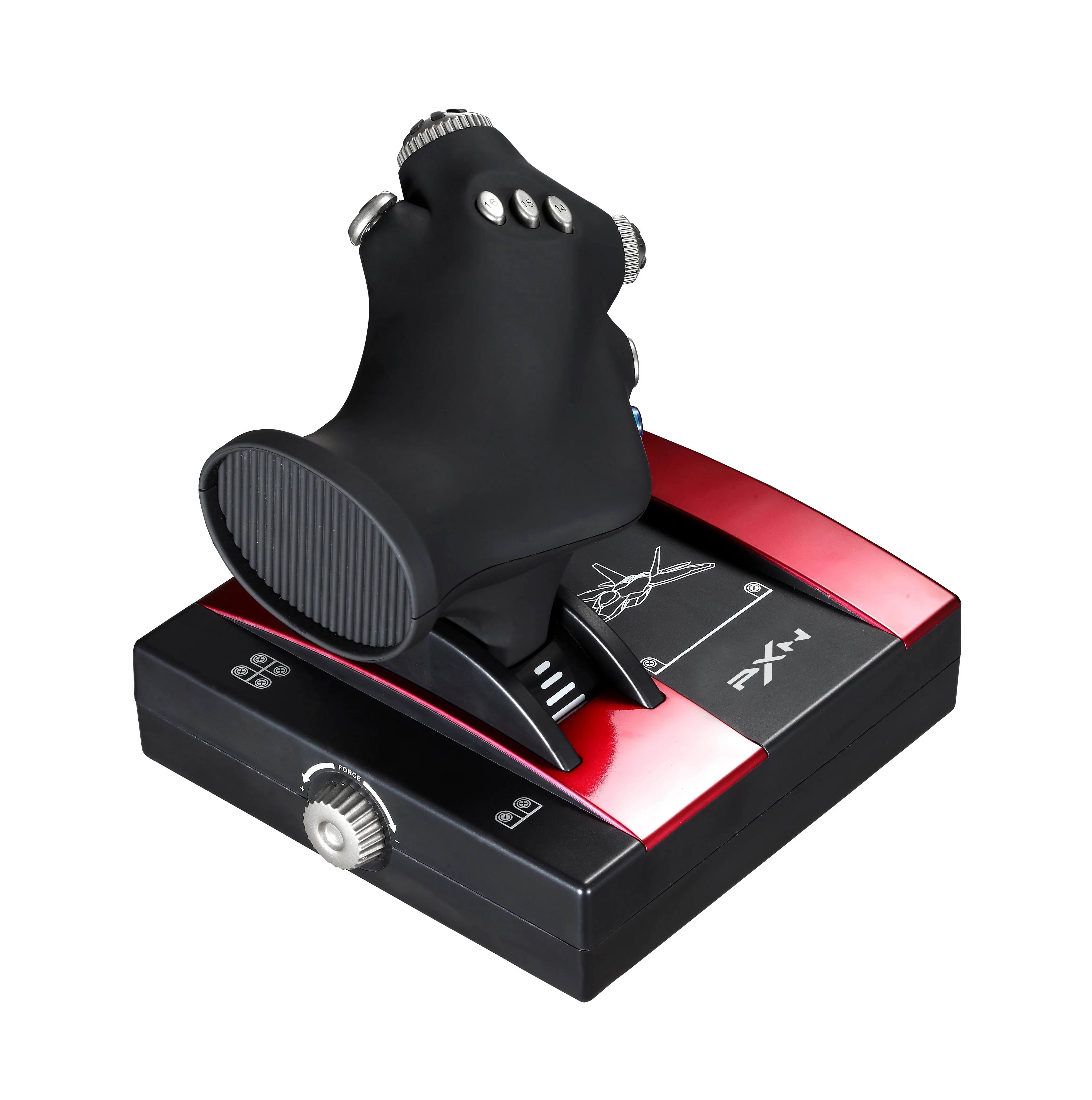 PXN-2119II джойстик USB симулятор Контроллер полета джойстик геймпад игровой контроллер двойная вибрация для ПК