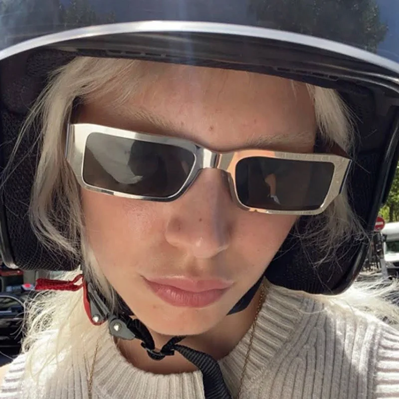 Очки солнцезащитные женские в металлической оправе винтажные Роскошные модные