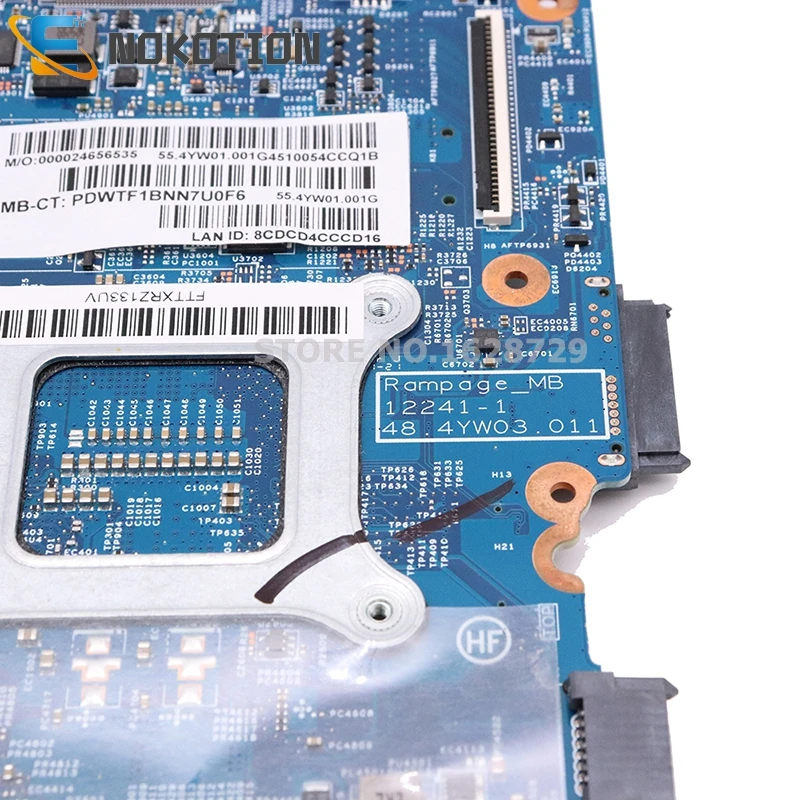 NOKOTION 48.4YW05.011 734085-501 734085-001 материнская плата для ноутбука hp ProBook 450 G1 основная плата HM87 полностью протестирована