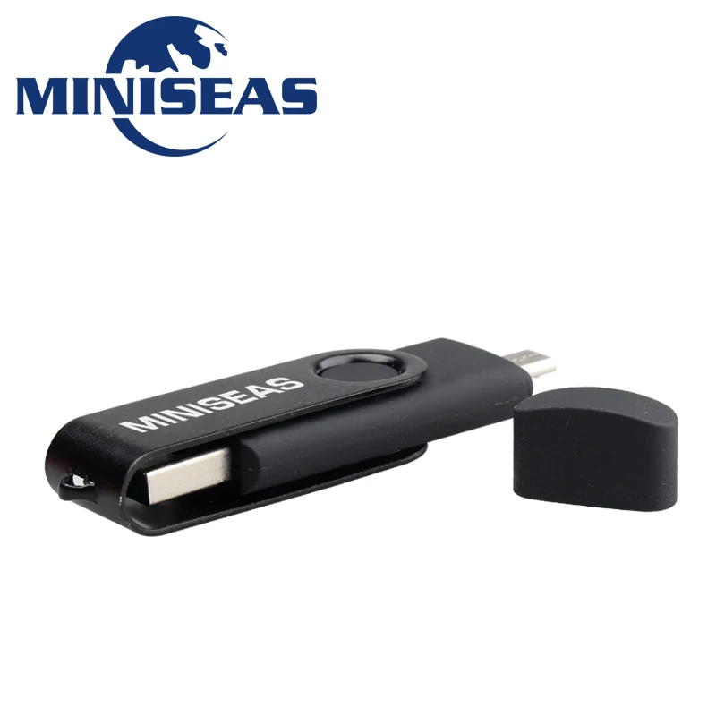 Miniseas Usb флеш накопитель 8 цветов вращение OTG для телефона 4 Гб 32 ГБ карта памяти