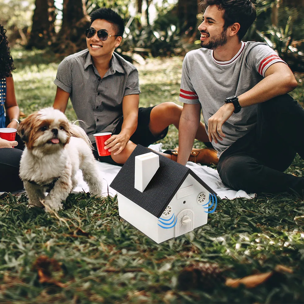 Регулируемый Отпугиватель домашних животных ультразвуковой ограничитель лая в