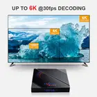 Приставка Смарт-ТВ H96 Max, Android 10,0, 64 бит, четырехъядерный процессор, 4K, HD 2,4стандартная мультимедийная система Wi-Fi 2 + 16 ГБ4 + 32 ГБ4 + 64 ГБ, сетевая телеприставка