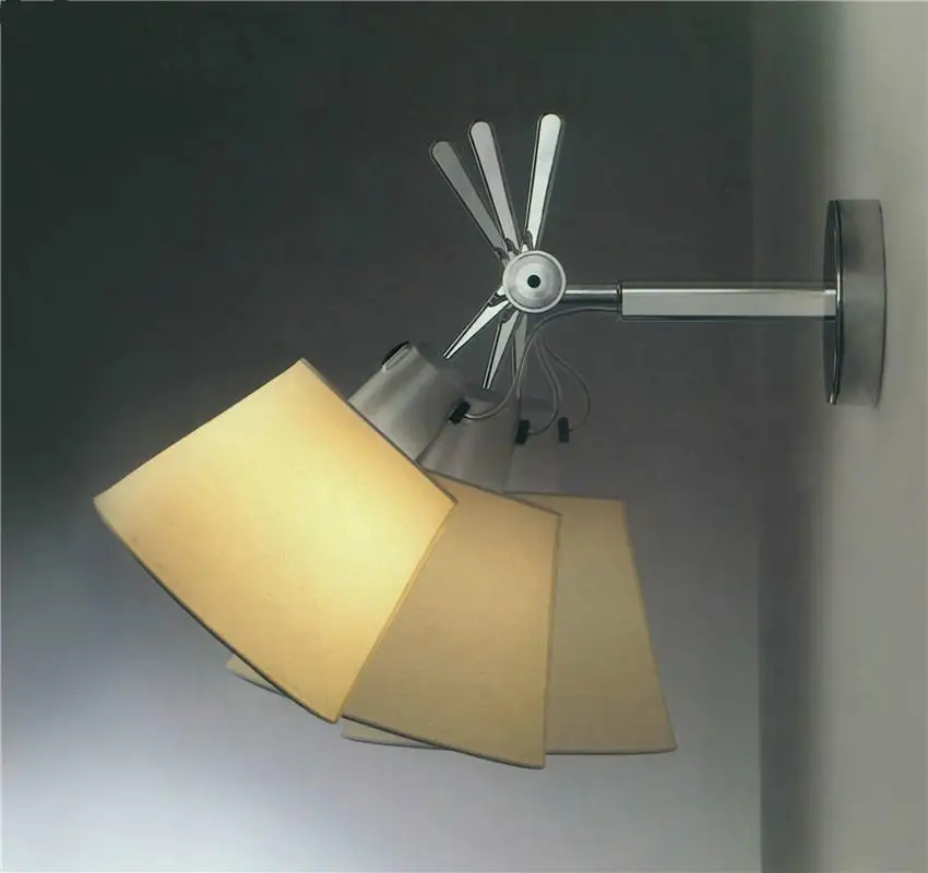 Современный настенный светильник для гостиной минималистичный регулируемый