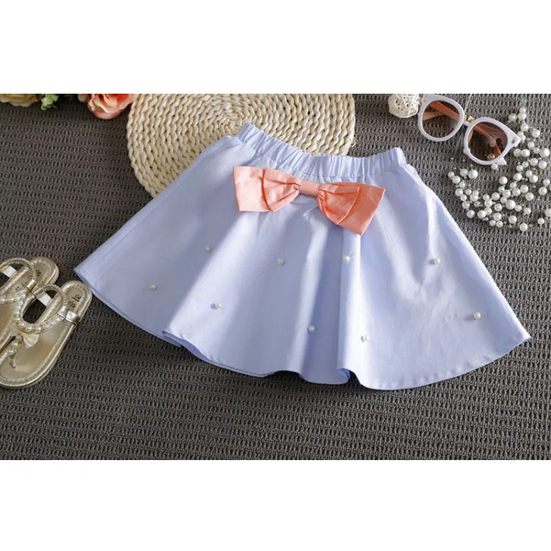 Мери ами для маленьких девочек Комплект одежды Кружевная футболка без рукавов с