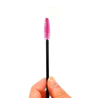 500pcs eyelash extension disposable eyebrow brush mascara wand applicator spoolers eye lashes wholesale price makeup brushes set