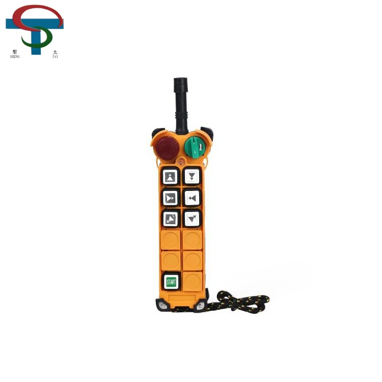 

6 buttons single speed crane remote controls, crane wireless remote controls F24-6D