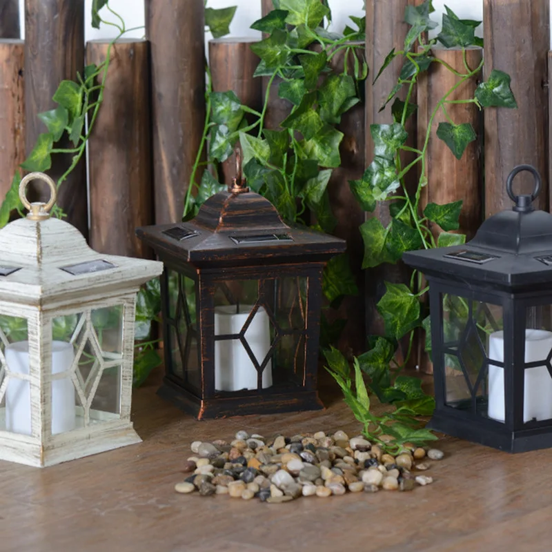 Взрывозащищенный уличный светодиодный светильник на солнечной батарее античный