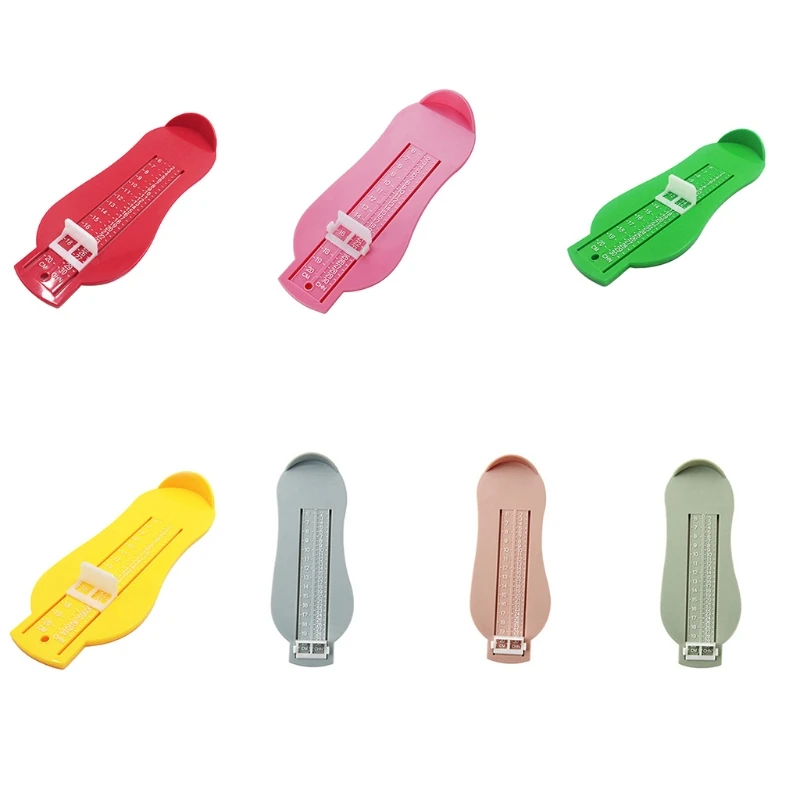 

72XC Kids Baby Foot Measure Gauge Measuring Accessories Educational Play Preschool Table Toy Best Gift