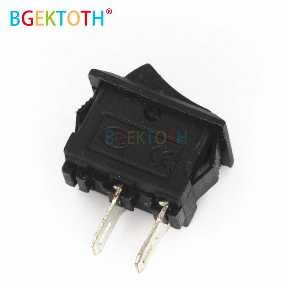 5 шт. 15*10 мм 2-контактный кулисный переключатель для лодки SPST Snap-in On Off Micro Switch