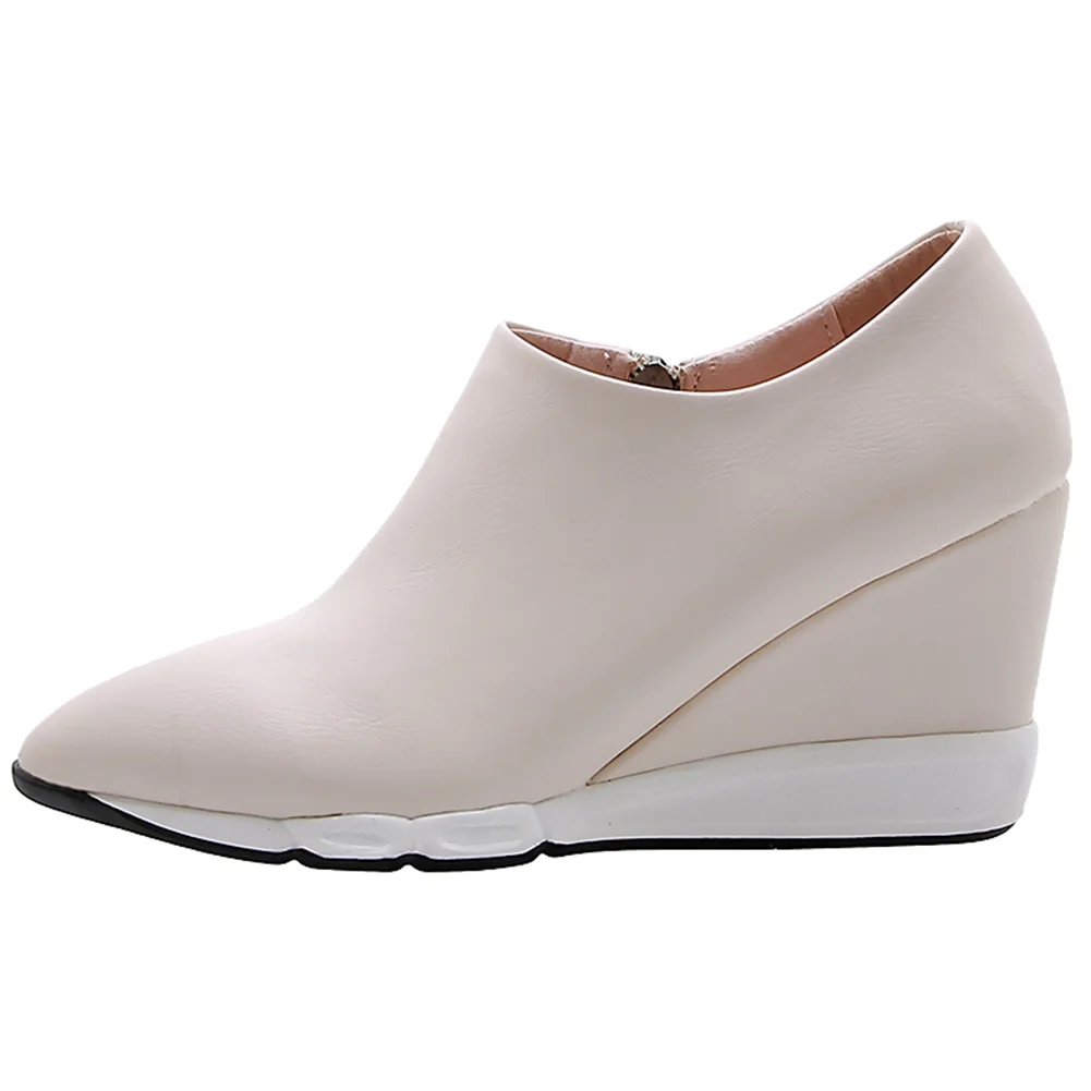 

DORATASIA Brand New Fashion Big Size 34-40 Pointed Toe INS Hot Zip Women Shoes Woman Casual Soft Autumn Spring Flats Female