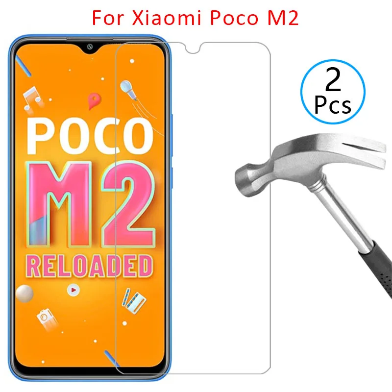 Чехол для xiaomi poco m2 перезаряженный чехол защита экрана закаленное стекло на xiao mi