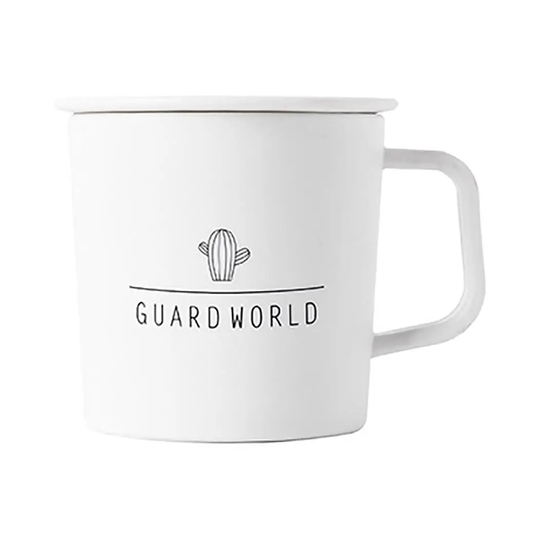 101 500 мл кофейная чашка с модным практичным принтом крышкой и ручкой кружка для