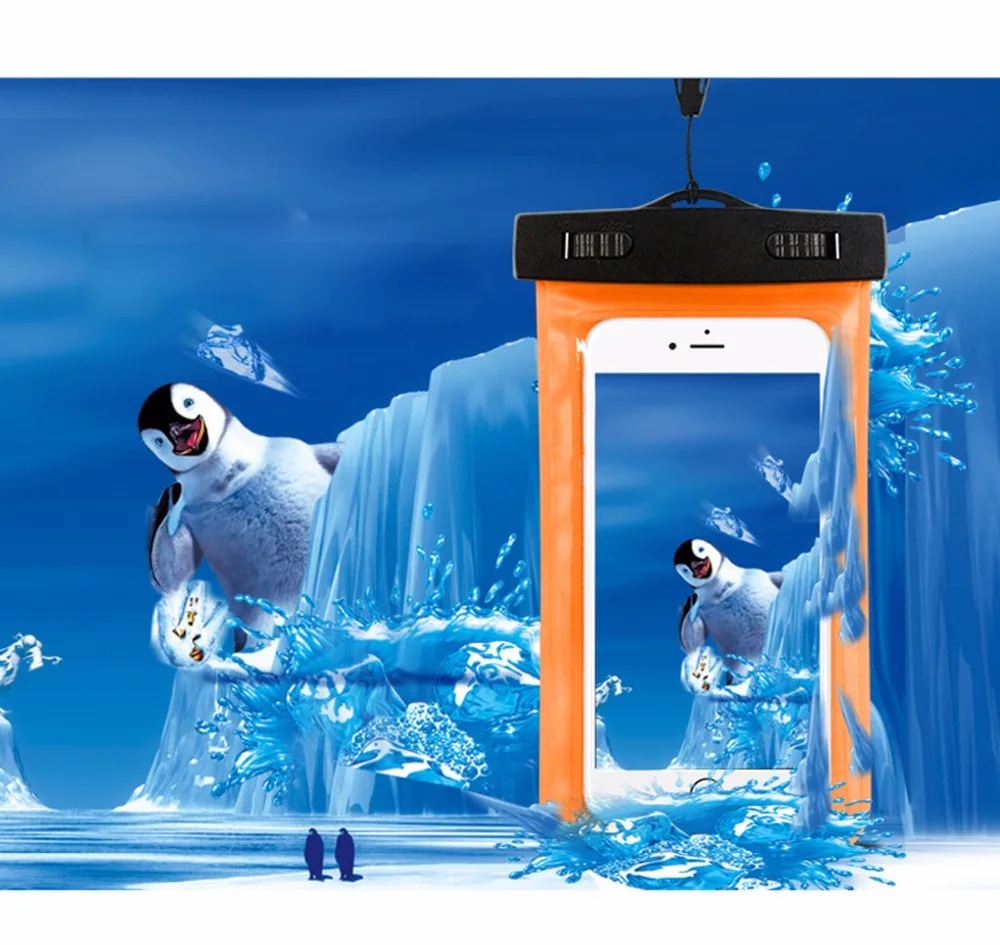 Универсальный Водонепроницаемый Чехол для iphone xiaomi LG подводная камера чехол