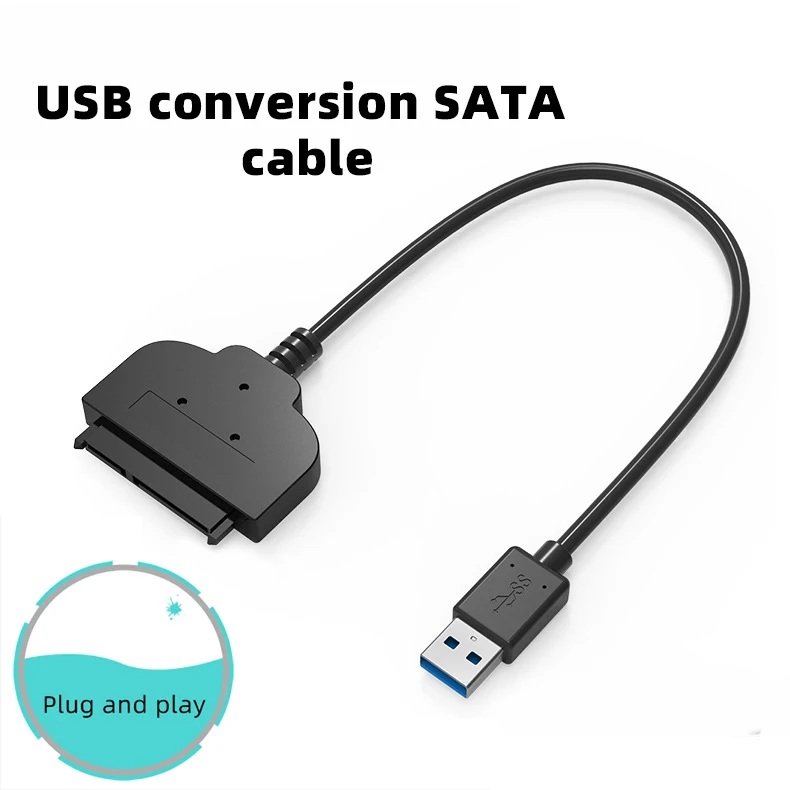USB 3 0/USB 2 0 к SATA 5 дюймовый жесткий диск 22Pin кабель высокоскоростной адаптер