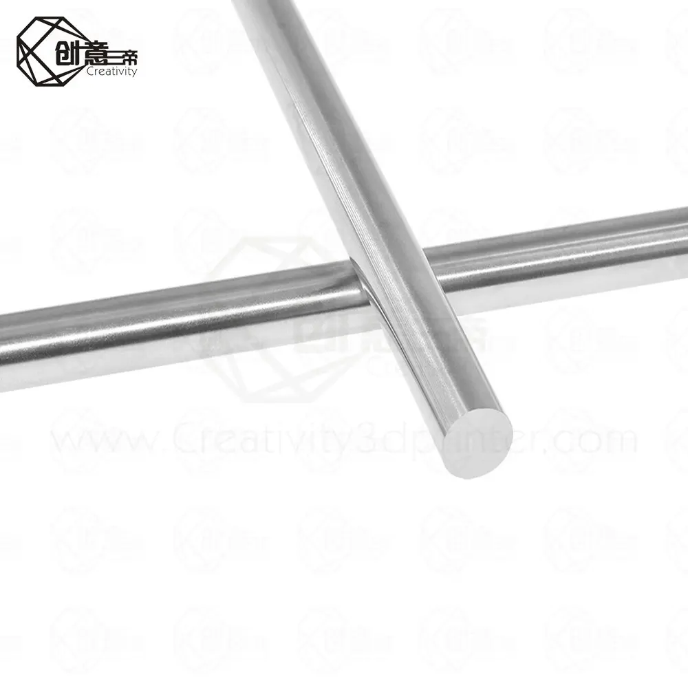 Плавный стержень 8 мм длина от 450 до 600 рельсовая линейная направляющая из