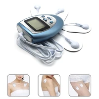 digital chinese meridian electronic tens therapy massage neck back relax body pulse muscle stimulation4 electrode sticker pads