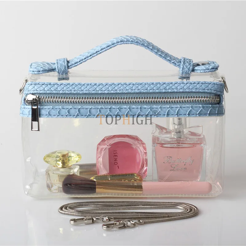 Snake Sky Blue Новая модная дизайнерская сумка из тисненой кожи страуса, Портативная Сумка-клатч из чистого дамская сумочка - Цвет: Snake Sky Blue