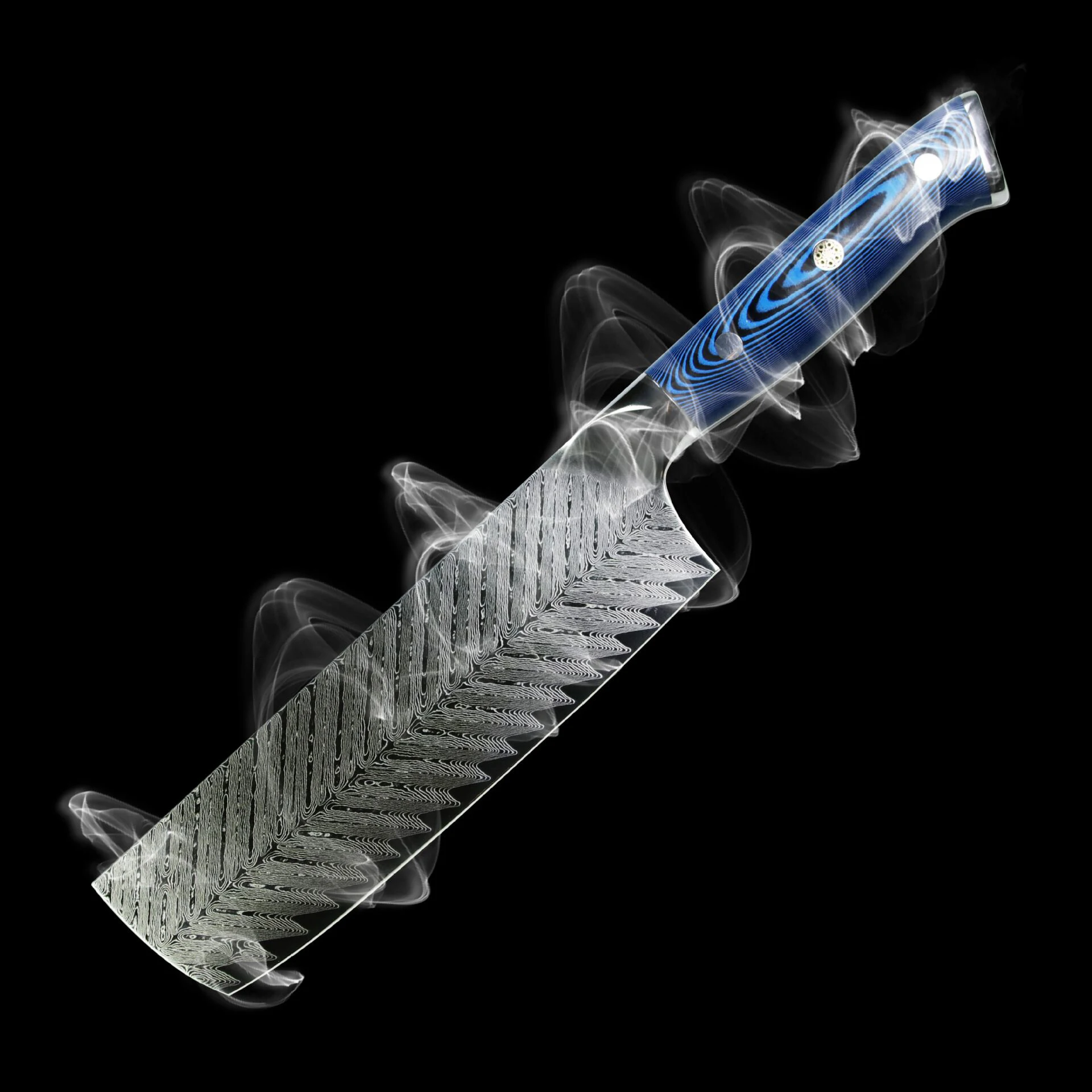 Кухонные ножи Японии vg10 Дамасская сталь 7 дюймов нож шеф повара ручной работы с