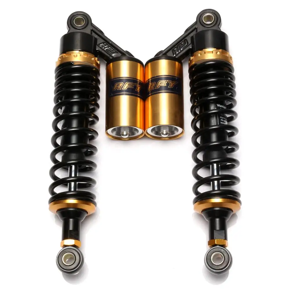 Черный золотой Универсальный Амортизатор для мотоцикла защита подвески задние