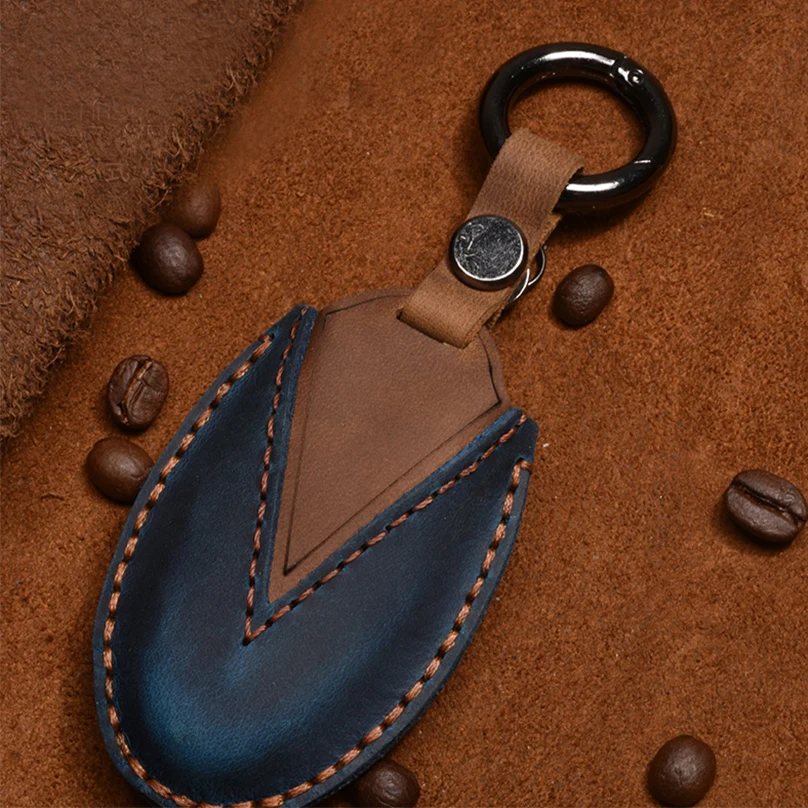 Ручной работы в стиле ретро из натуральной кожи чехол для автомобильного смарт