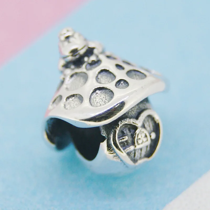 Mushroom House Beads European Original Pan Bracelet Frog Prince Fungus Charms Bead Cartoon Bangle for Women Jewelry Making Gifts | Украшения