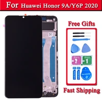 Screen For Huawei Honor LCD Touch Screen Digitizer Panel For Y6P 2020 Enjoy 10E Display Replacement Phone Part Assembly