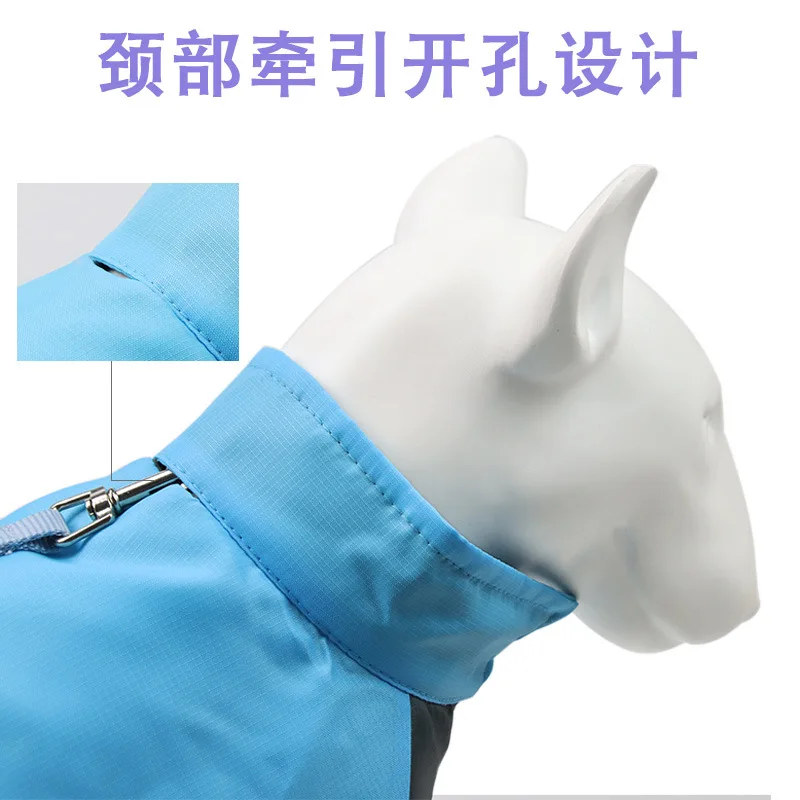 Dog Vest Autumn Winter Outdoor Reflective Jacket Fleece-lined Coat for Small Medium Large Pet Thick Clothes Warm Clothing | Дом и сад