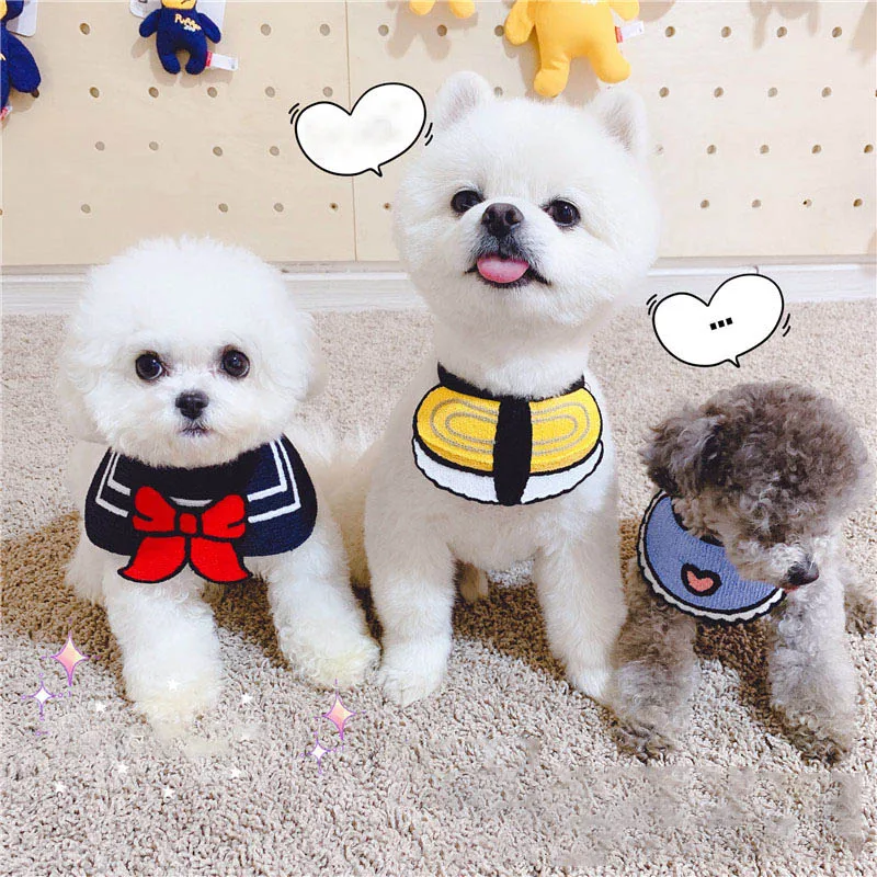 2020 аксессуары для хот-догов регулируемые нагрудники собак Галстук ухода за