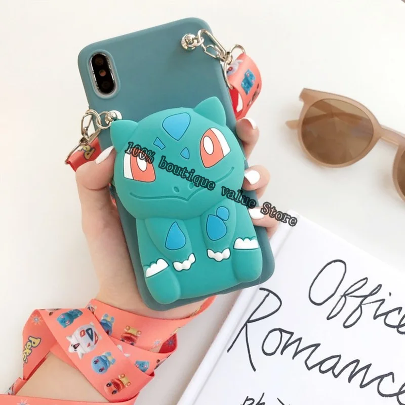 Чехол для телефона с покемоном Пикачу IPhone 7/ 8/ 8 Plus/X/XS/XR/XS Max/11/12/11 Pro/12 Pro/милый