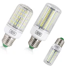 Светодиодная лампочка-Кукуруза E27 SMD 5730 30 42 64 80 89 136 165, светодиодсветодиодный переменного тока 220 В, Repalce, галогенные лампы накаливания 20 Вт-160 Вт для украшения дома