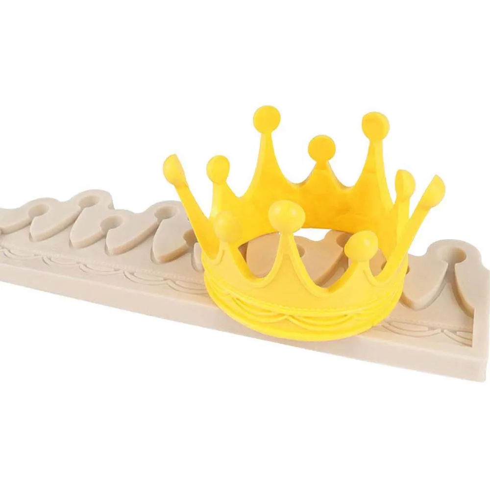 Силиконовые формы для помадки в форме короны форма шоколада сахара мастики